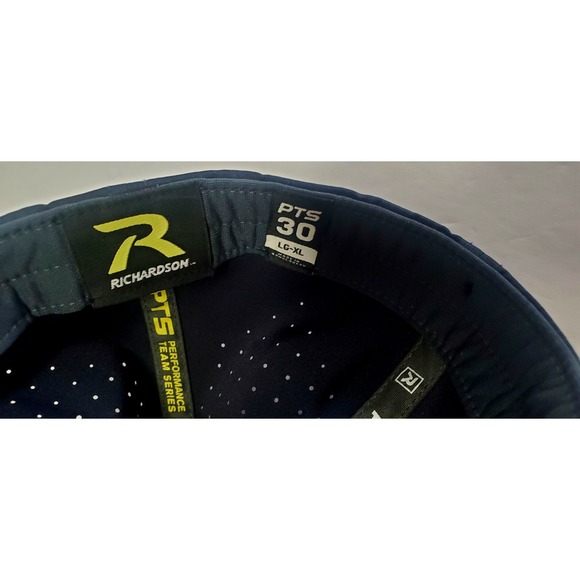 Carroll University Pioneers Baseball Cap Richardson PTS Lite Logo Fit Hat L/XL - Picture 9 of 11